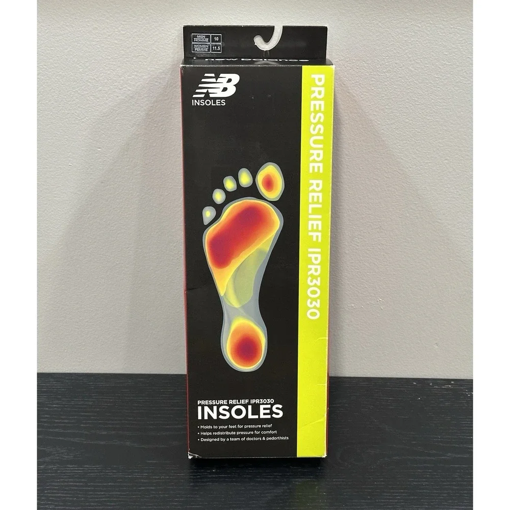 New Balance IPR3030 Pressure Relief 3030 Insoles Men's 10 Women's 11.5